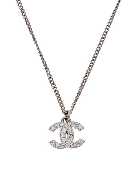 chanel men's necklaces|Chanel necklace with diamonds.